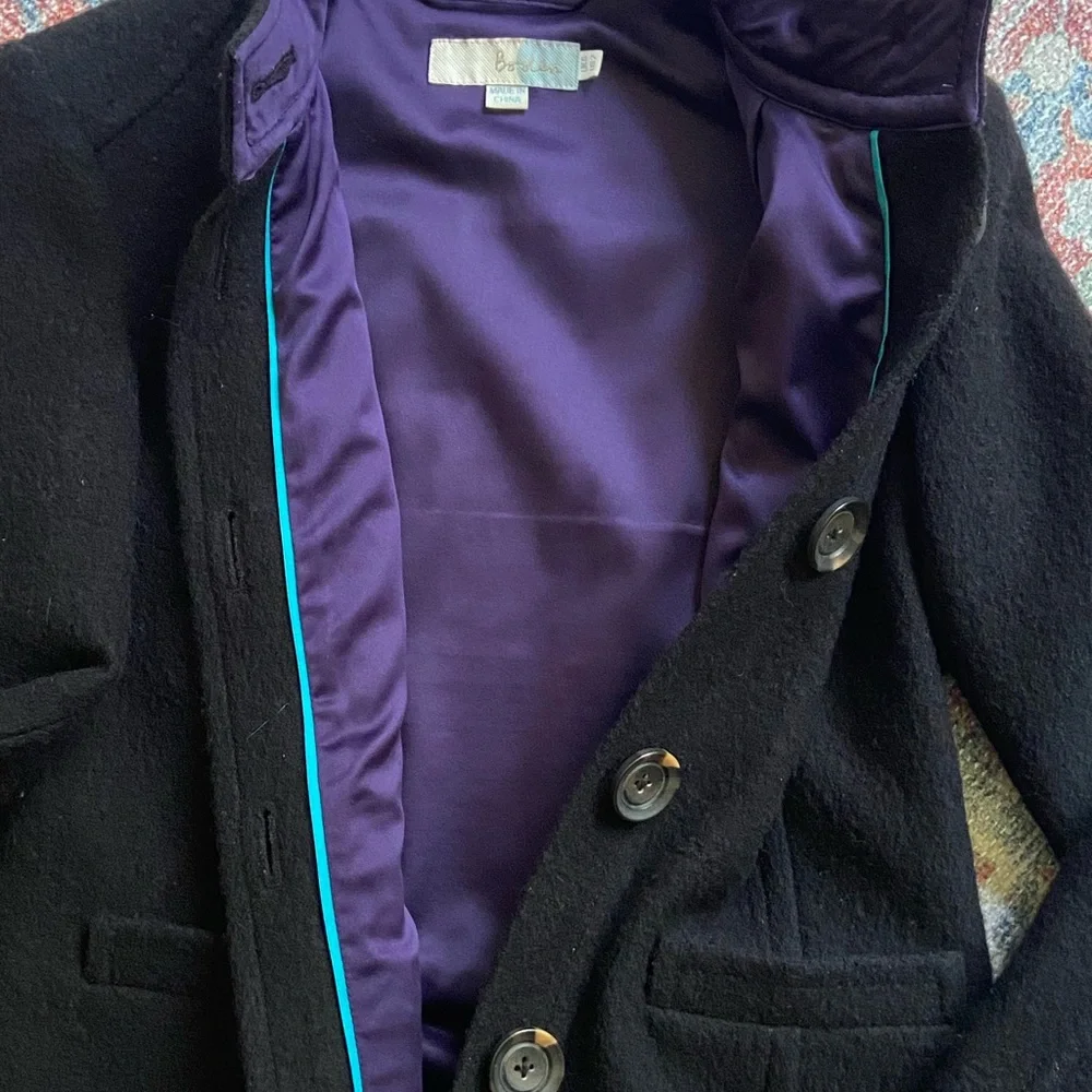 Boden Wool Jacket Size 2 - Picture 7 of 12